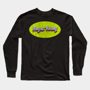 Vintage Angus Young Long Sleeve T-Shirt